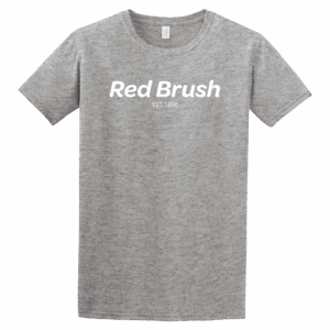 Red Brush - Gray