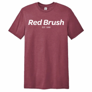 Red Brush - Maroon